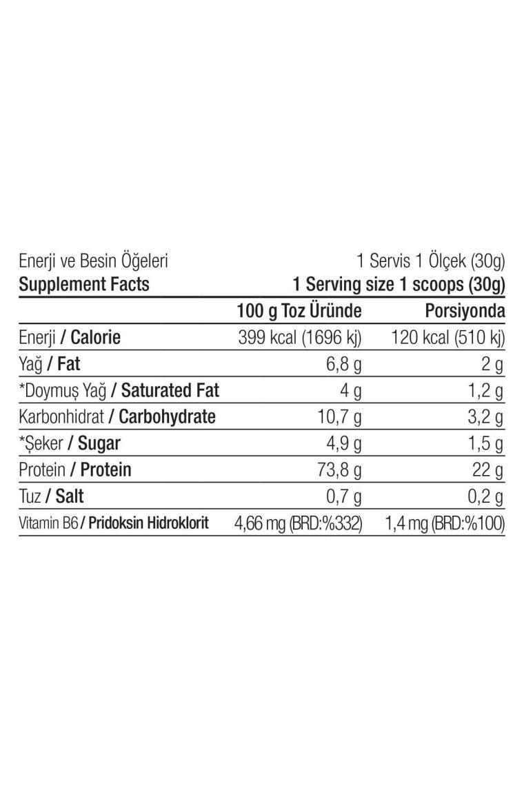 Protein Tozu 1200 gr 40 Servis Çikolata Aromalı