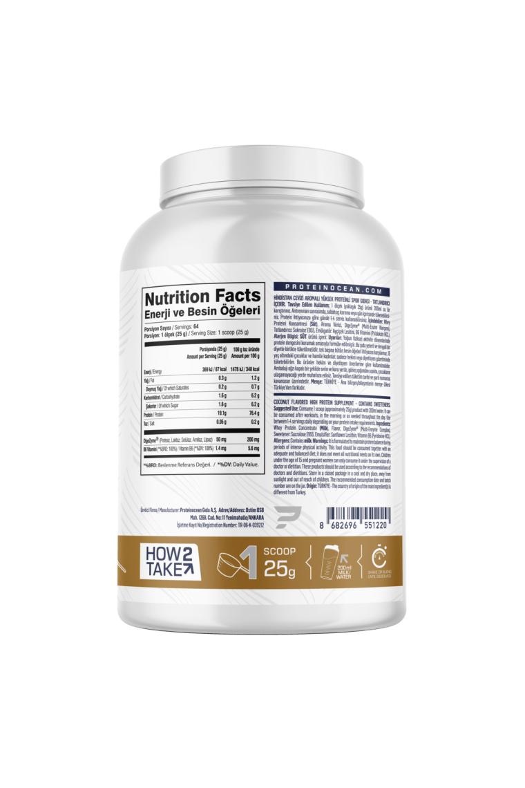 Proteinocean Whey Protein Choconut - 1.6 kg - 64 Servis