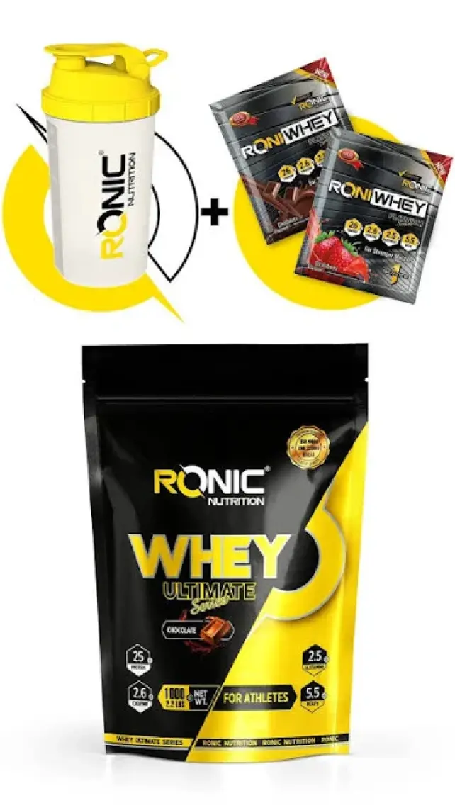 Ronic Nutrition Whey Ultimate 1000 G Kas Yapılanmasına  Protein Tozu