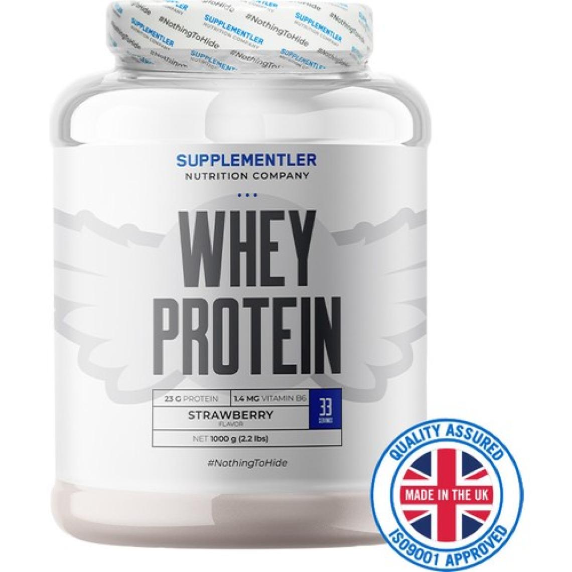 Supplementler Whey Protein 1000 gr - Çilek