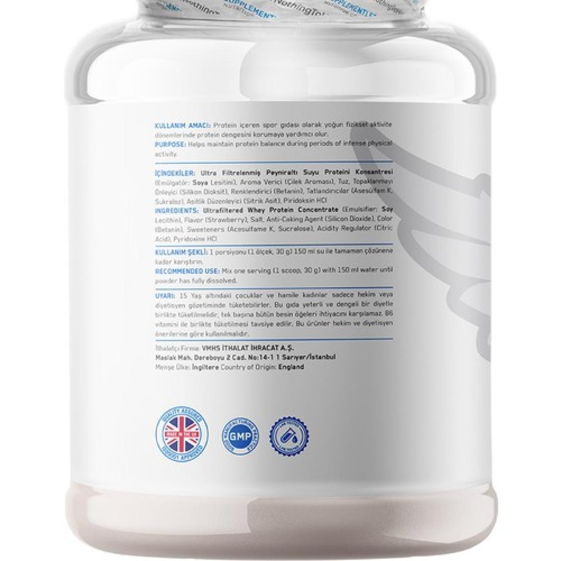 Supplementler Whey Protein 1000 gr - Çilek