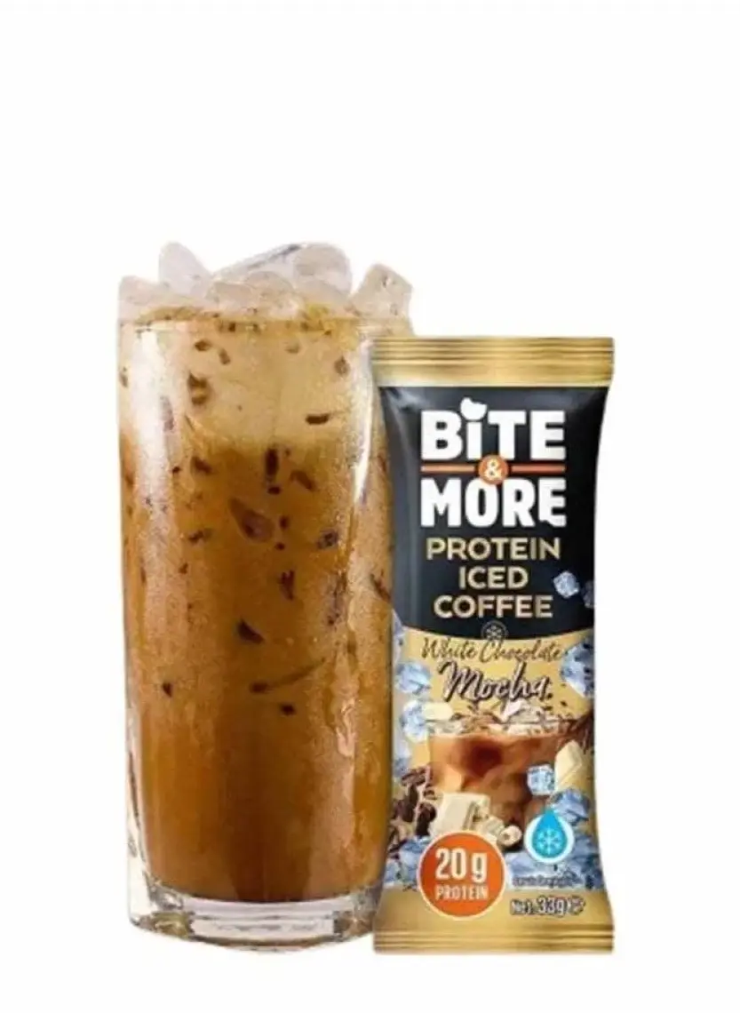 Bite & More Protein Iced Coffee White Chocolate Mocha ( Proteinli Kahve ) 33 Gram x 1 Adet