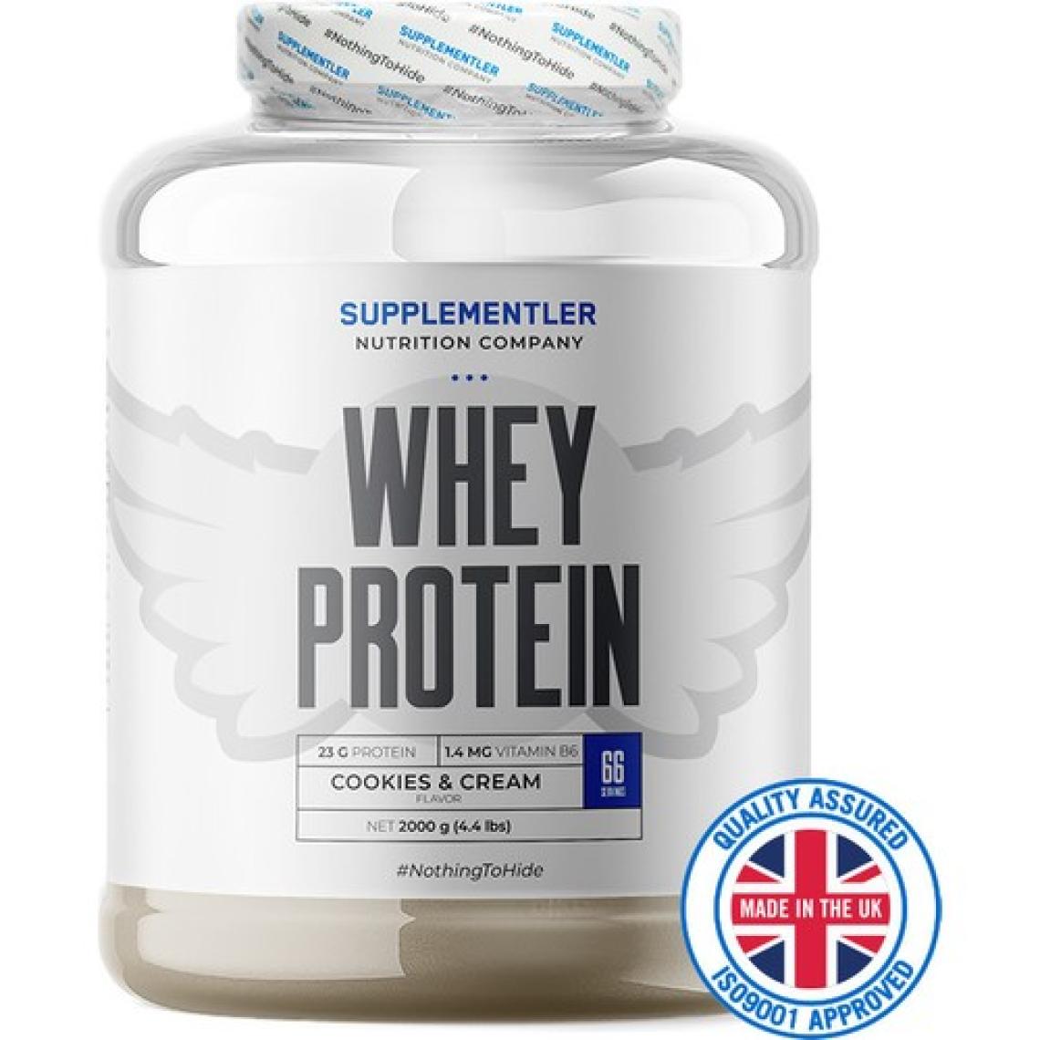 Supplementler Supplementler.com Whey Protein 2000 gr Kurabiye