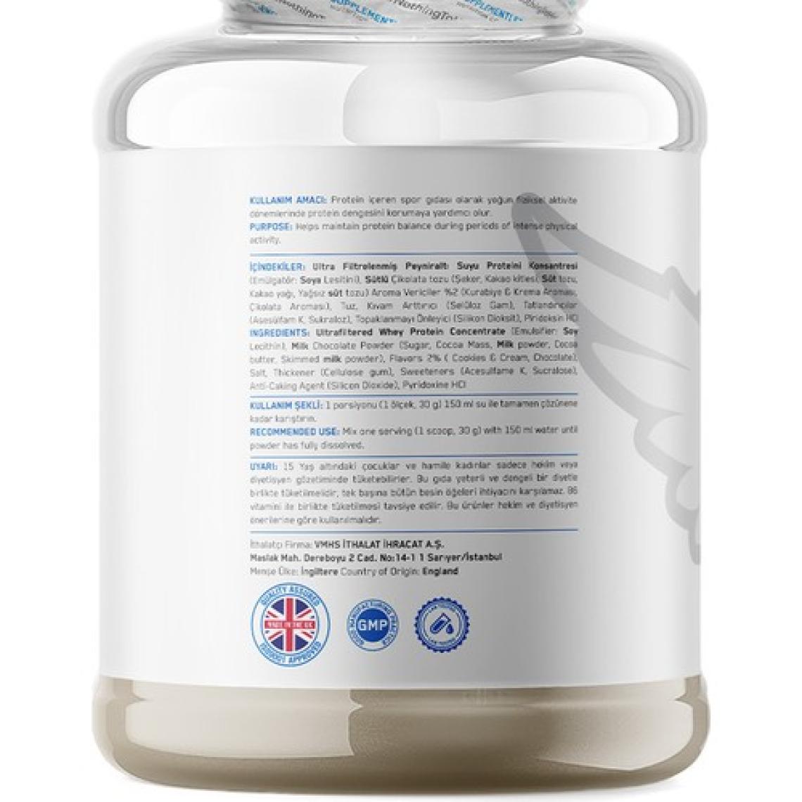 Supplementler Supplementler.com Whey Protein 2000 gr Kurabiye
