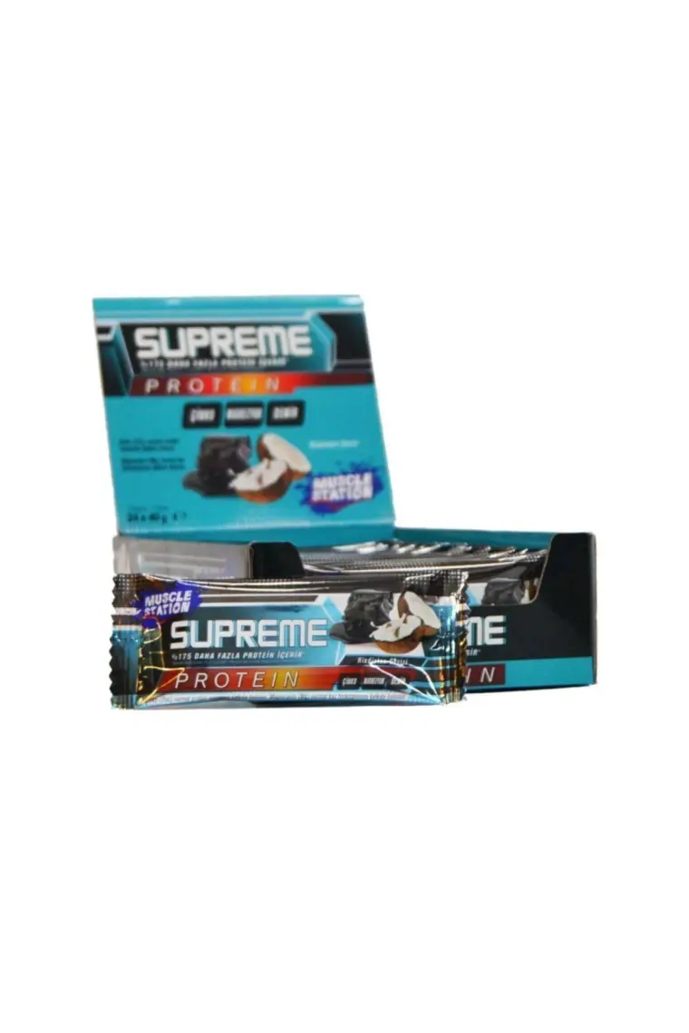 Muscle station Protein Supreme Dark Chocolate Coconut 24'Lü Kutu