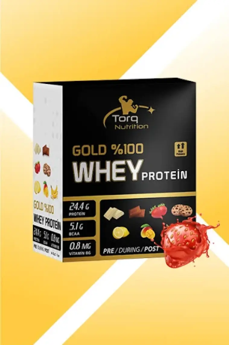 Torq Nutrition Gold Whey Protein 35 gr - Çilek