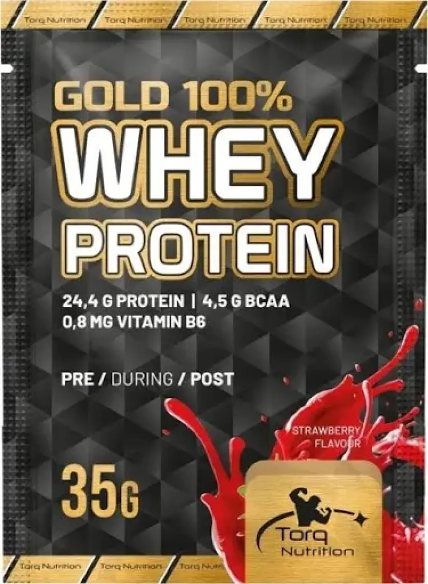 Torq Nutrition Gold Whey Protein 35 gr - Çilek