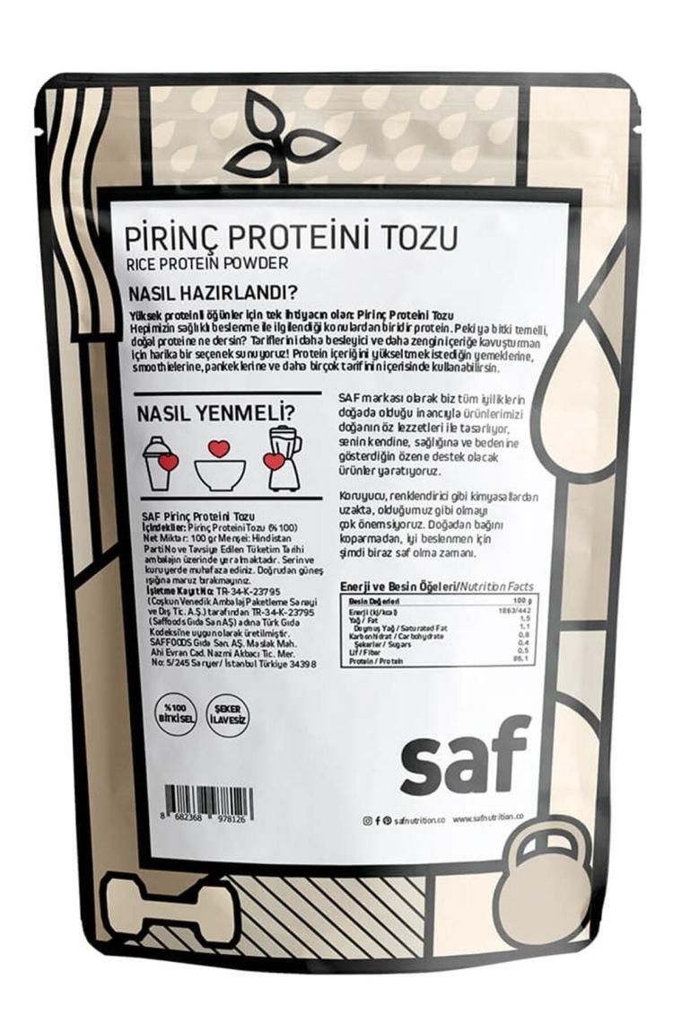 Pirinç Proteini Tozu 100gr.
