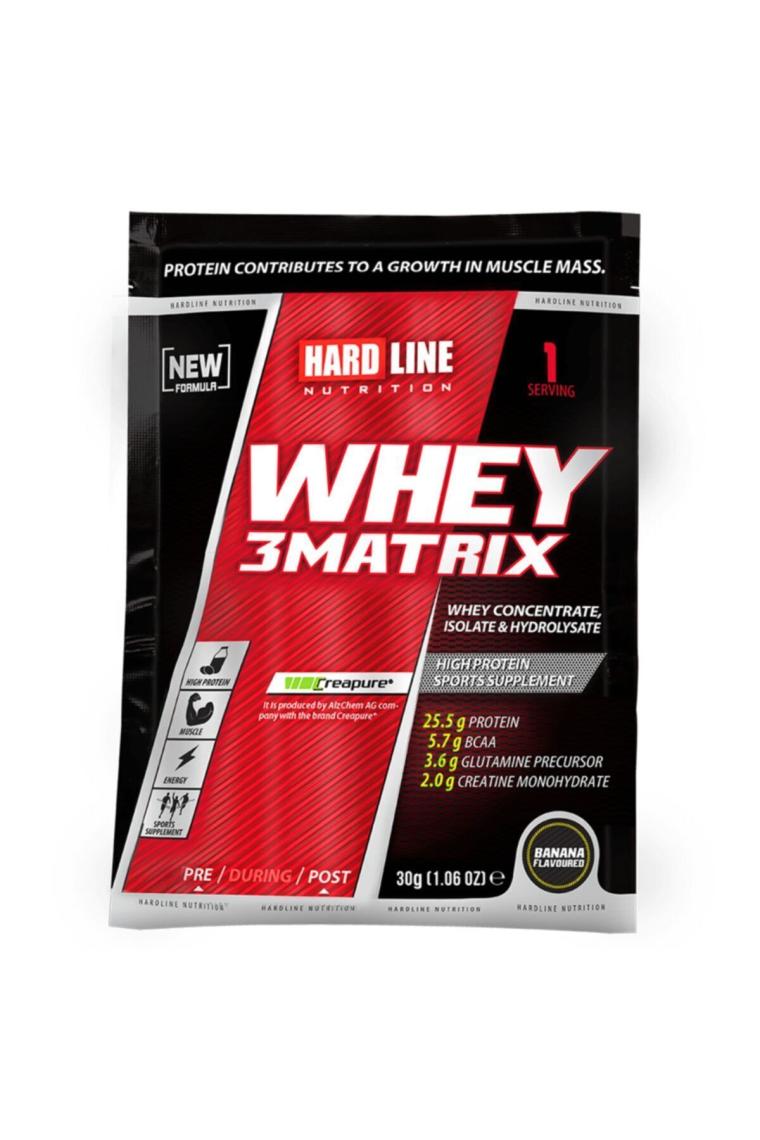 Whey 3matrix 30 gr 1 Adet Muz Tek Kullanımlık Saşe Protein Tozu