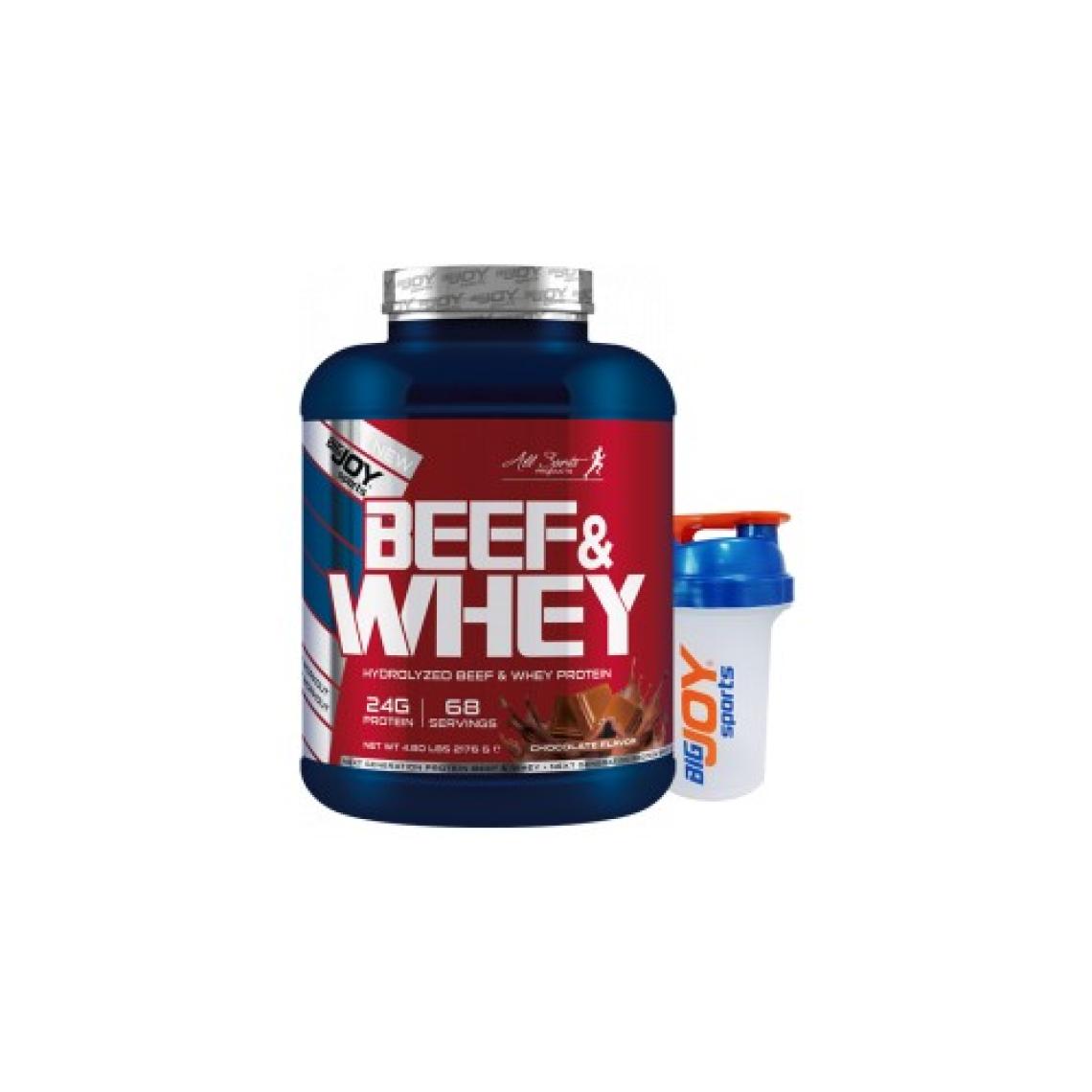 Bigjoy Sports  Big Whey Beef Whey Protein Tozu  Et Protein Hidrolize  Çikolata Aroma 2176 G