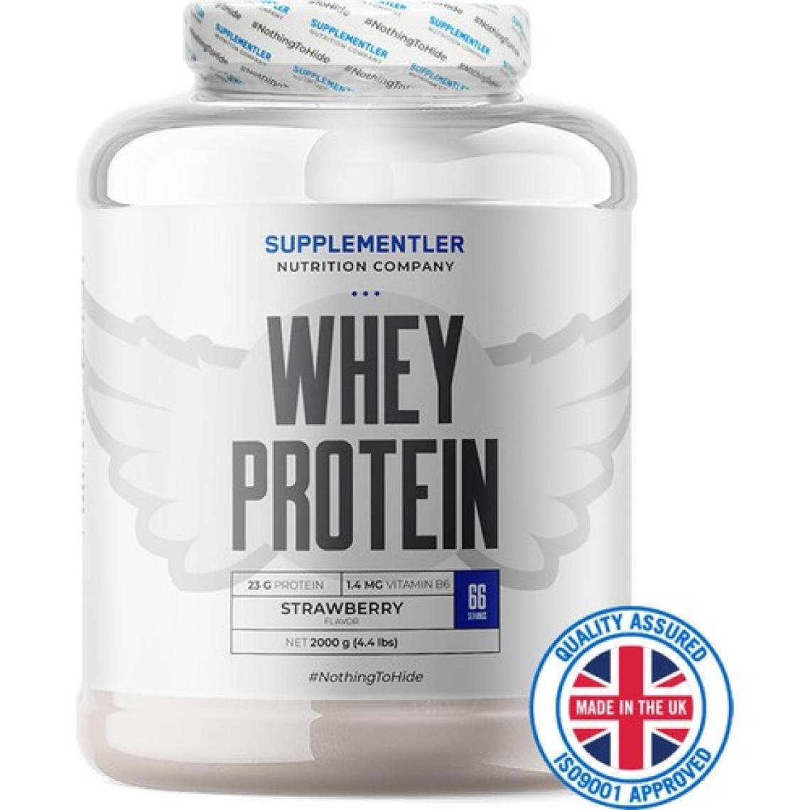 Supplementler Whey Protein 2000 gr - Çilek