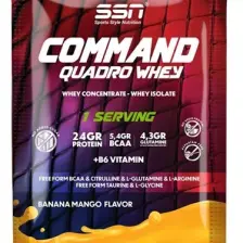 SSN Sports Style Nutrition Ssn Command Quadro Whey 30 gr Tek Sachet Muz-Mango