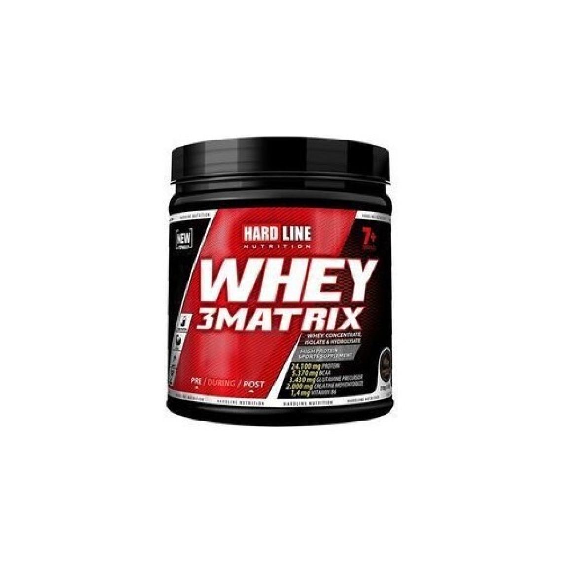 Hardline Whey 3Matrix Protein Tozu 210 gr - Çikolata Aromalı, Düşük Yağ ve Karbonhidrat İçerikli, Türkiye Menşeli Sporcu Besini