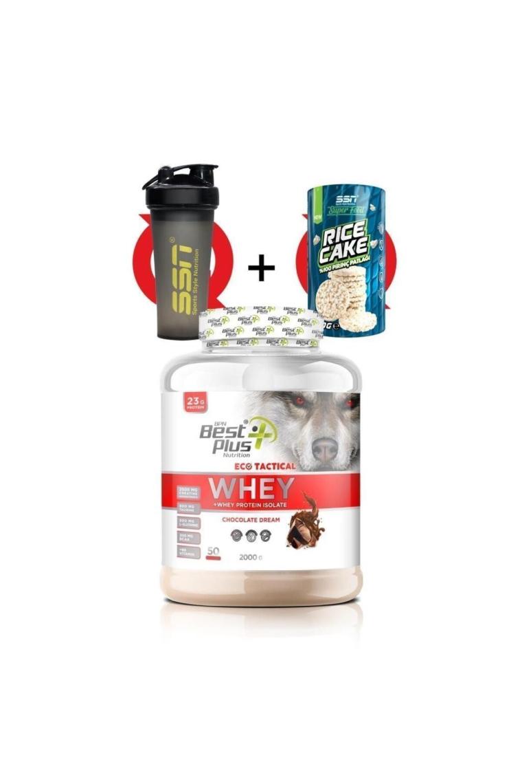 Eco Tactical Whey 2000 gr (ÇİKOLATA) Protein Tozu