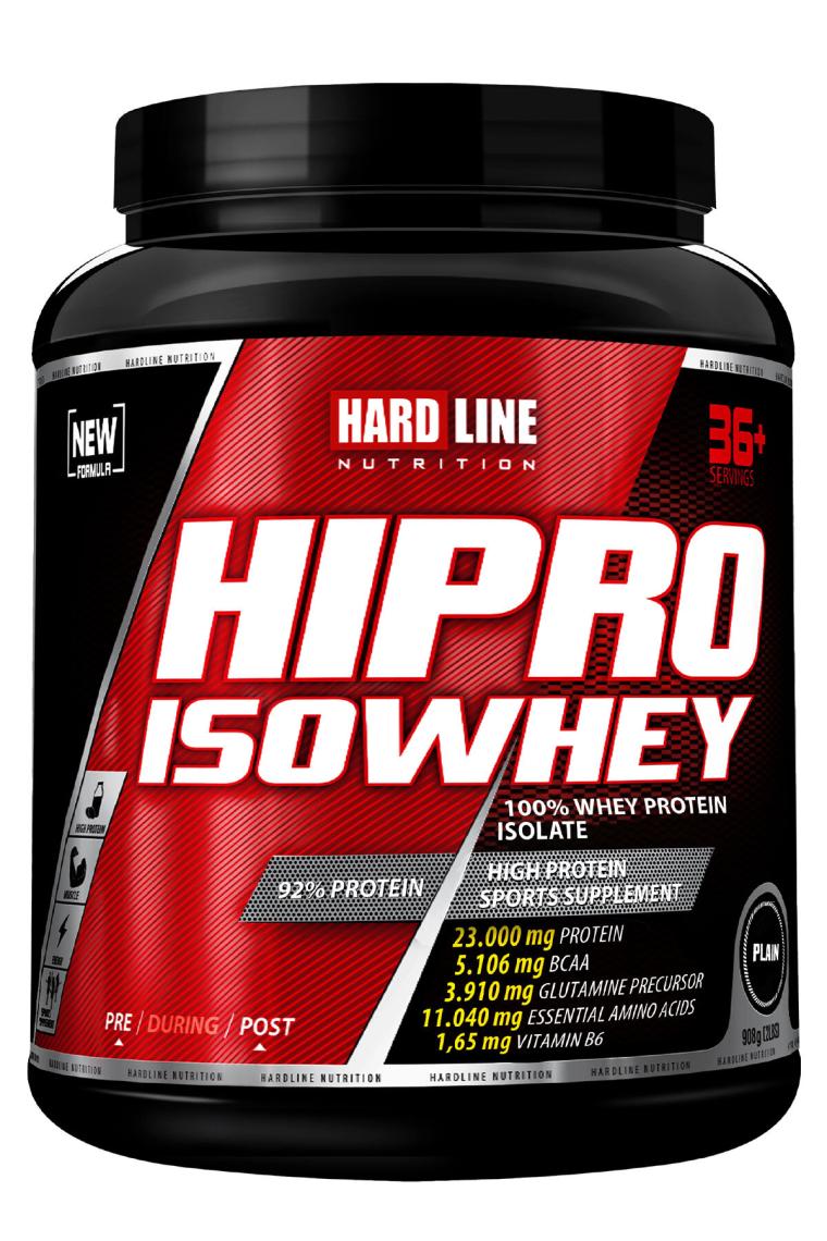 Hardline Nutrition Hipro IsoWhey 908 gr