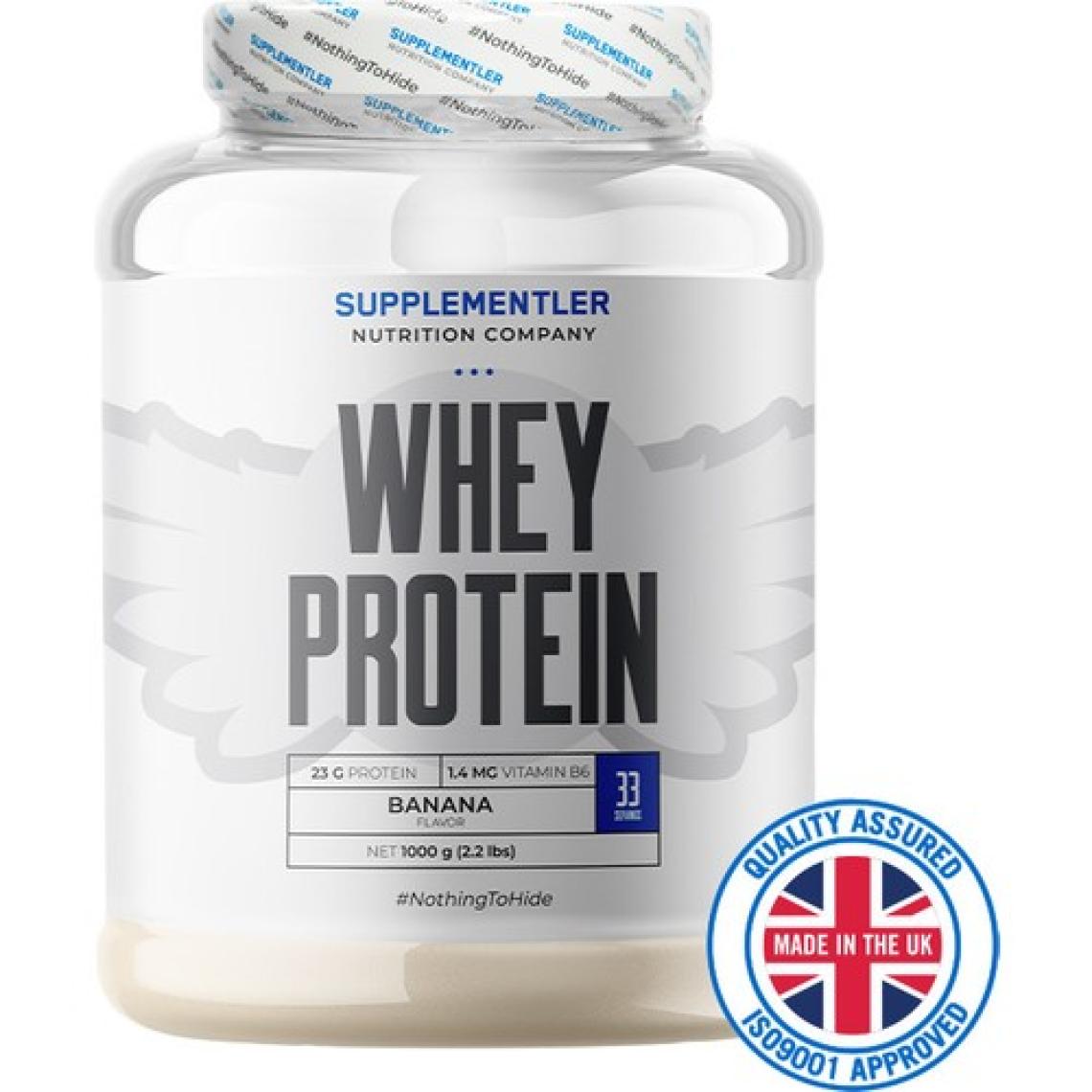 Supplementler Whey Protein 1000 gr - Muz