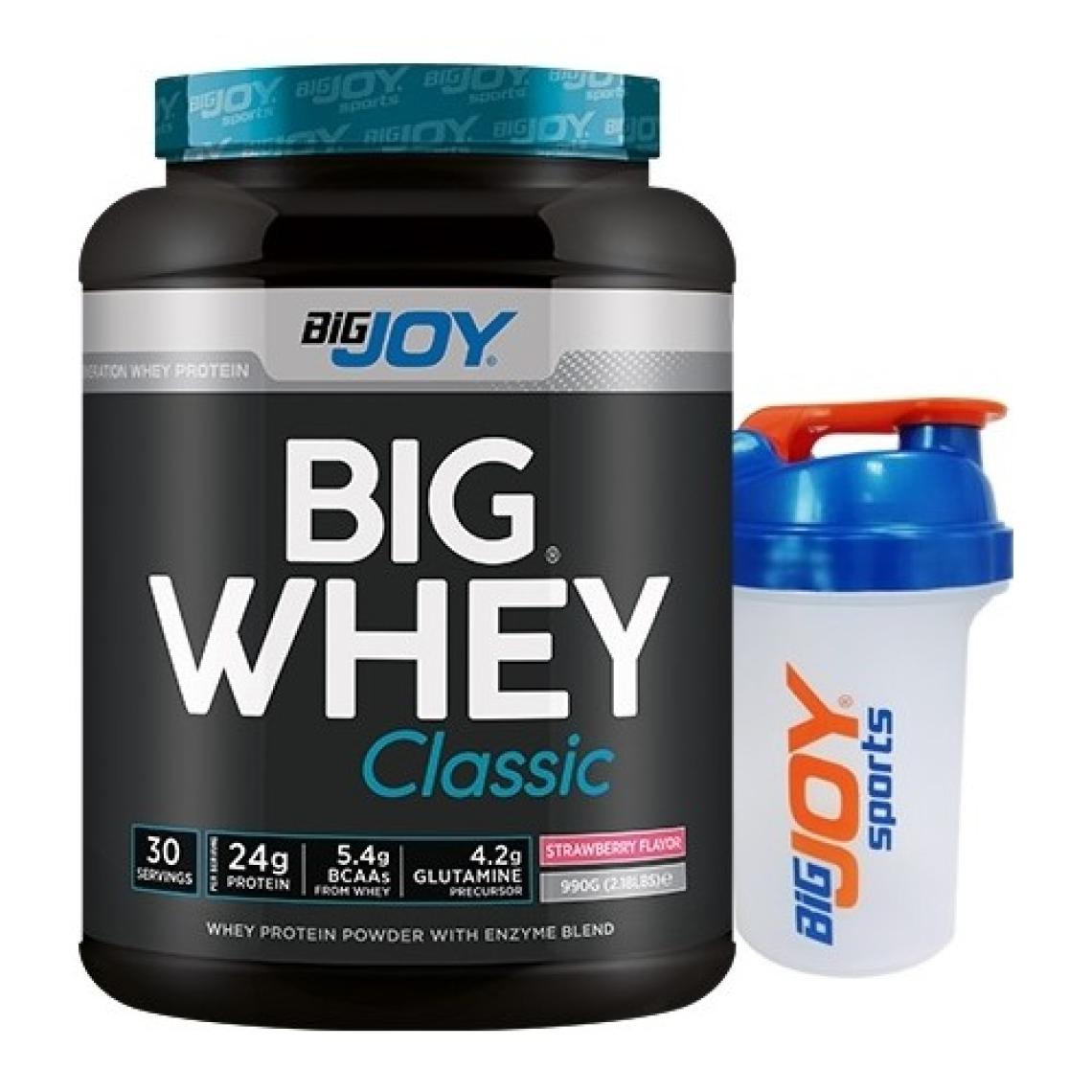 Bigjoy Sports Big whey Classic Whey Protein Tozu Çilek Aroma 990g