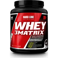 Hardline Nutrition Whey 3 Matrix Protein Tozu 908 gr Çilekli