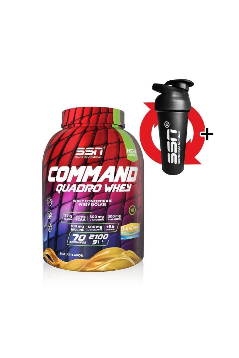 Command Quadro Whey 2100 Gr (Bisküvi) Protein Tozu