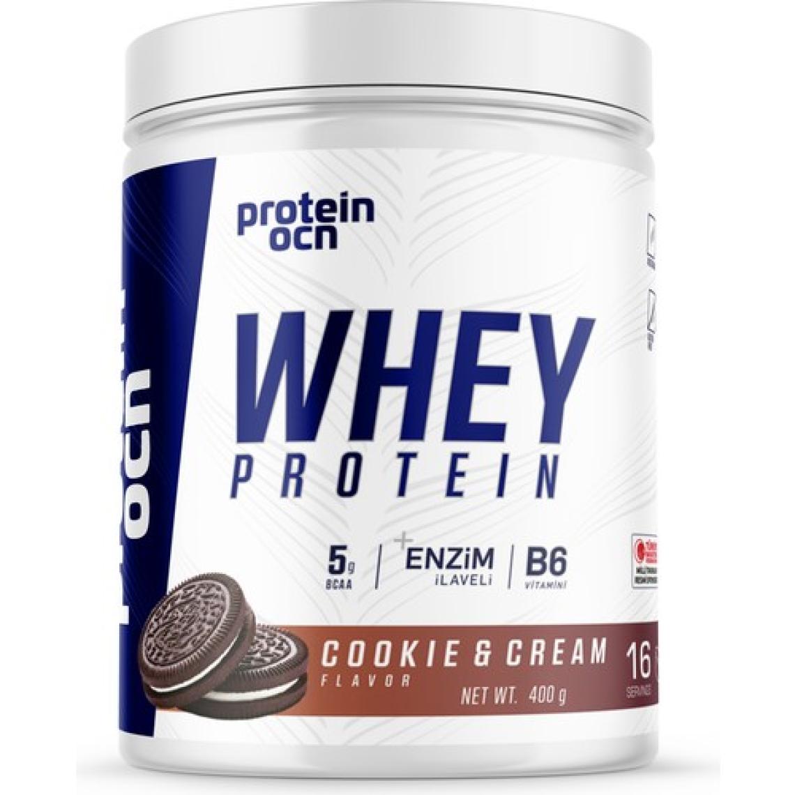 Proteinocean Whey Protein Cookie & Cream - 400 gr 16 Servis