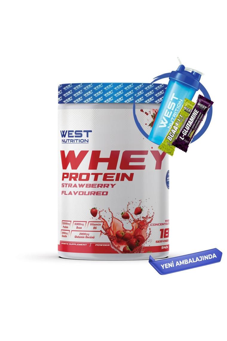 Whey Protein Tozu 540 gr Çilek Aromalı