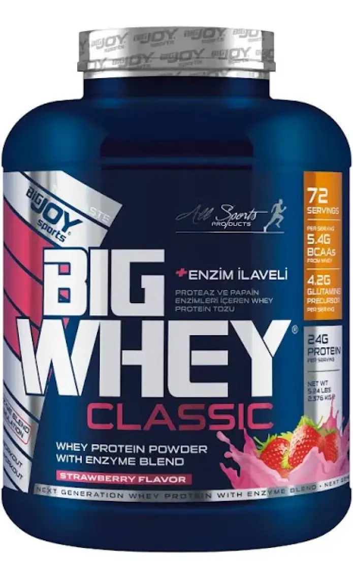 Bigjoy Sports Big whey Classic Whey Protein Tozu Çilek Aroma 990g