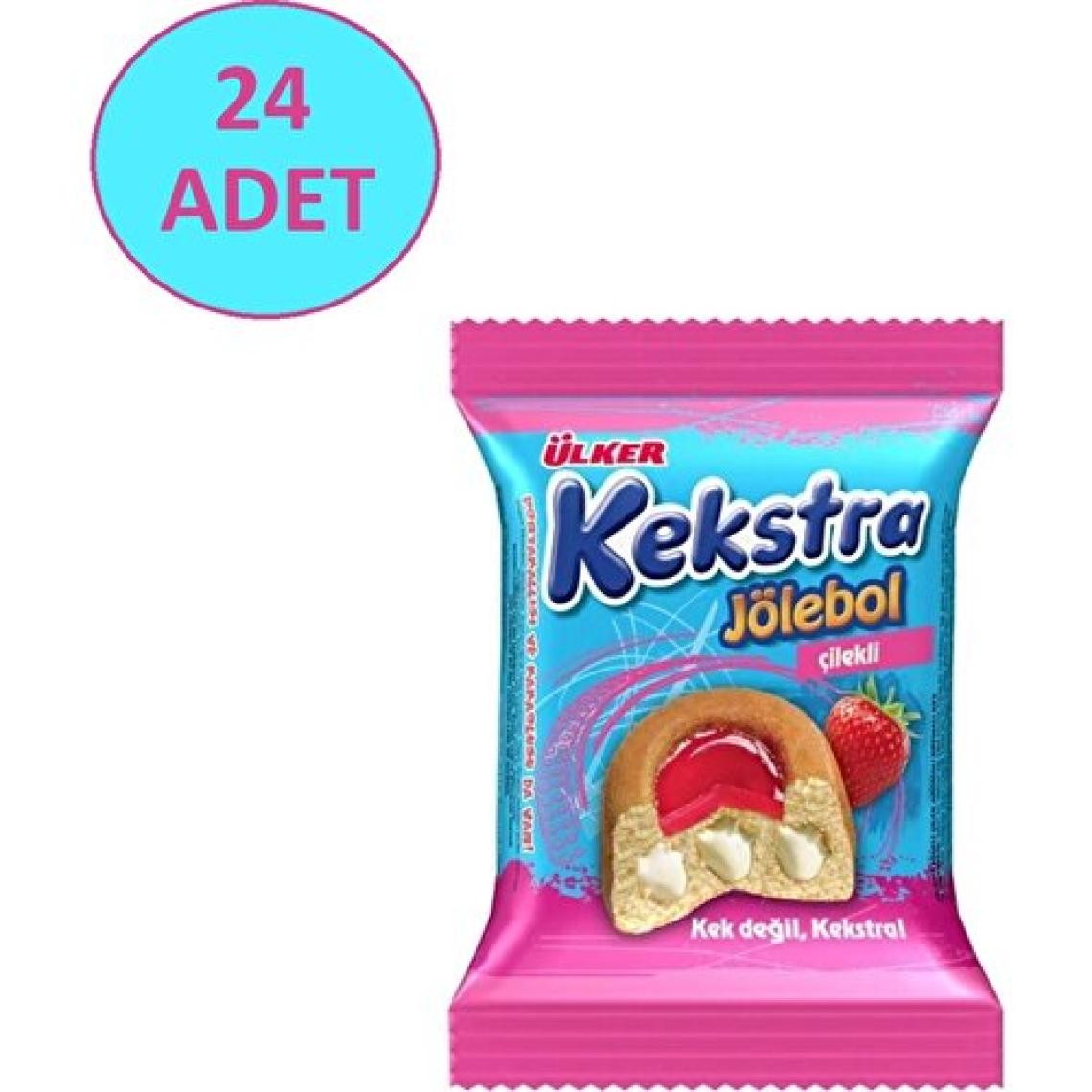 Ülker Kekstra Jölebol Çilekli 40GR 24'lü