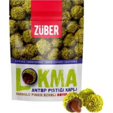 Züber Lokma Antep Fıs. Kaplı Fındık Ezmeli Meyve Topu