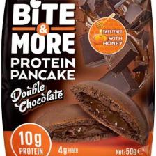 Bite & More Protein Cocoa Pancake  Proteinli Kakao Pankek 50 gr Double Chocolate