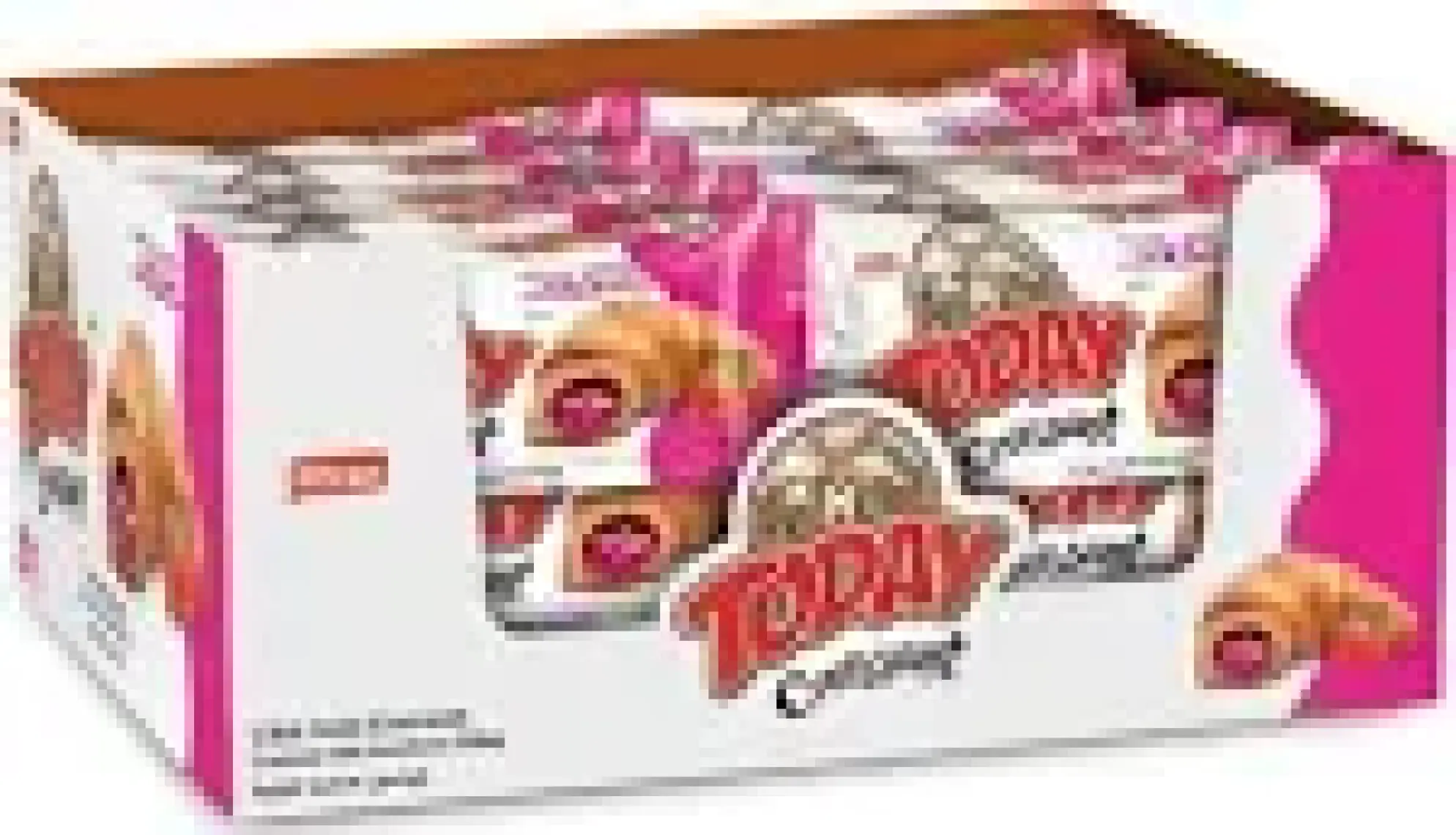 Elvan Today Kruvasan 20×40 g – Çilek Dolgulu, Buğday Unlu, Bitkisel Yağlı Yumuşak Atıştırmalık, Türkiye Menşeli