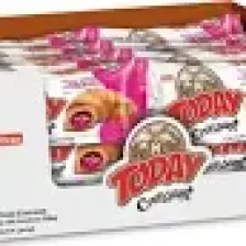 Elvan Today Kruvasan 20×40 g – Çilek Dolgulu, Buğday Unlu, Bitkisel Yağlı Yumuşak Atıştırmalık, Türkiye Menşeli
