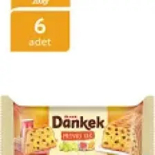 Ülker Dankek Meyveli Baton Kek 200 gr x 6 Adet
