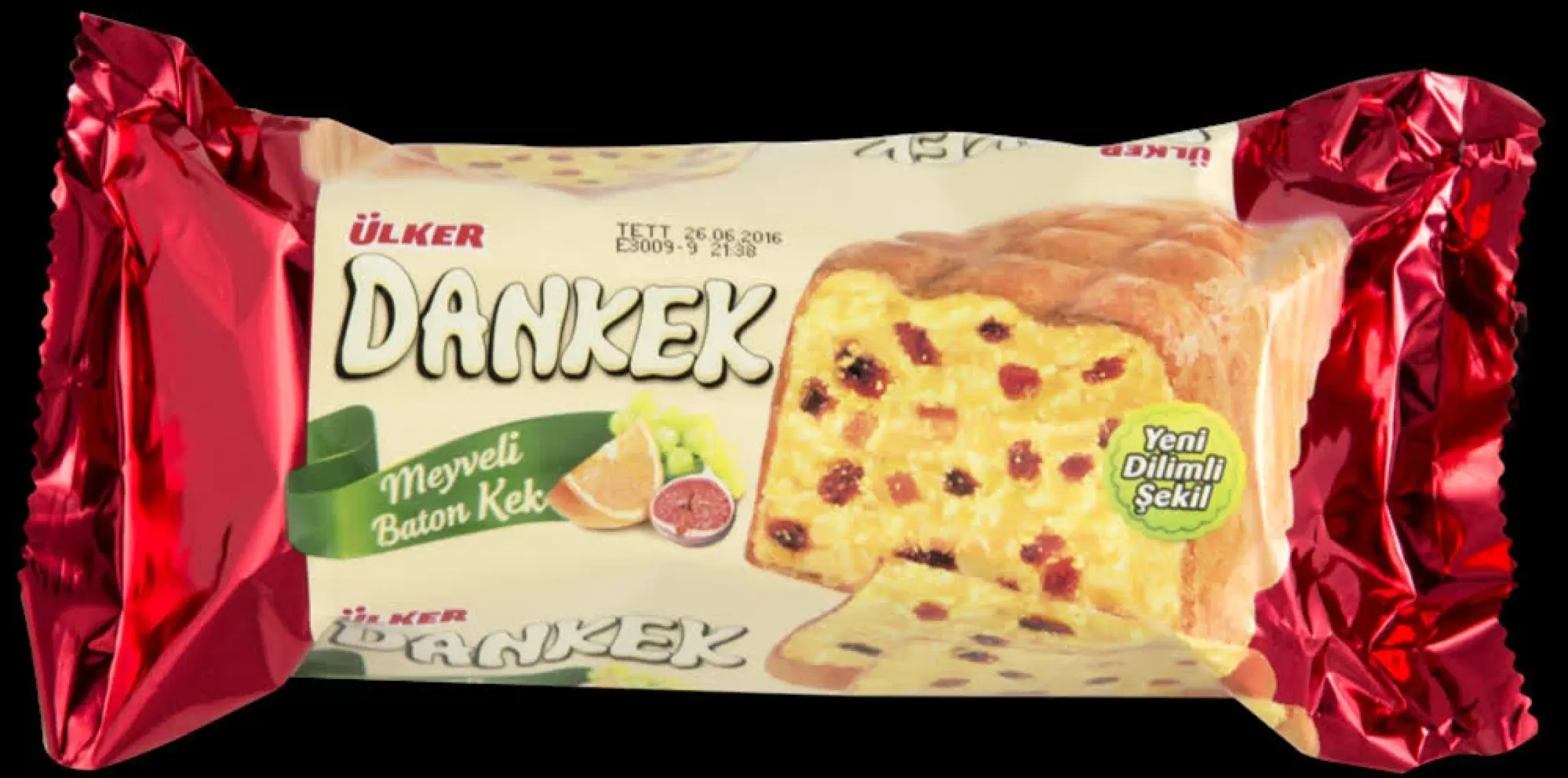 Ülker Dankek Meyveli Baton Kek 200 gr x 6 Adet