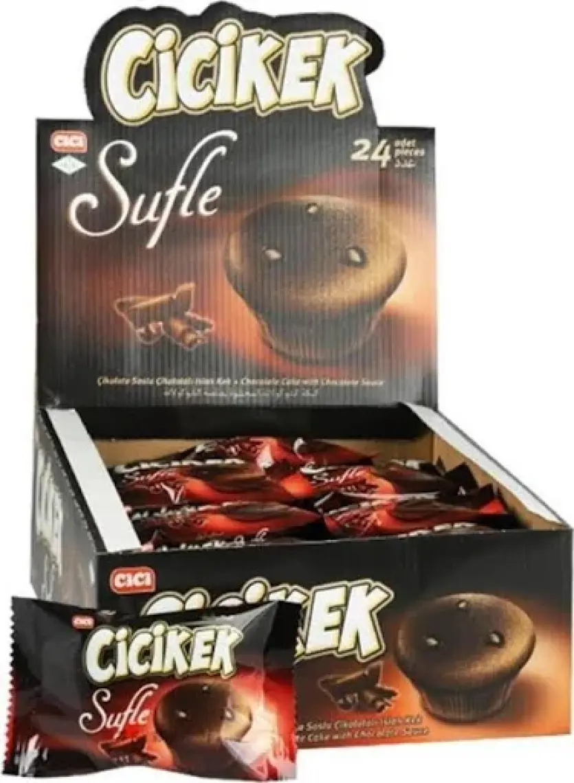 Cicikek Sufle 20 gr 24 Adet (1 Kutu)