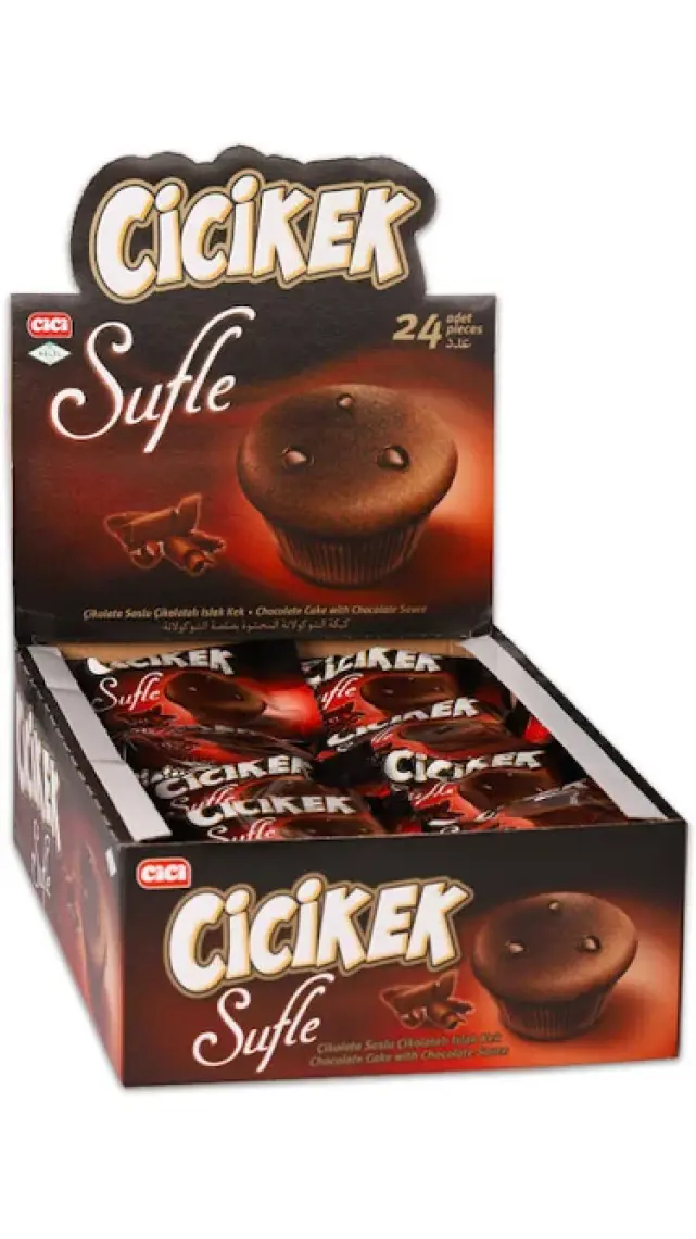 Cicikek Sufle 20 gr 24 Adet (1 Kutu)