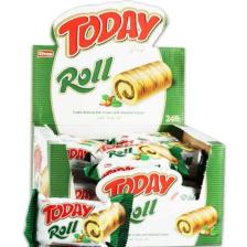 Elvan Today Swıss Roll Fındık Kremalı Kek 35 gr 24 Adet (1 Kutu)