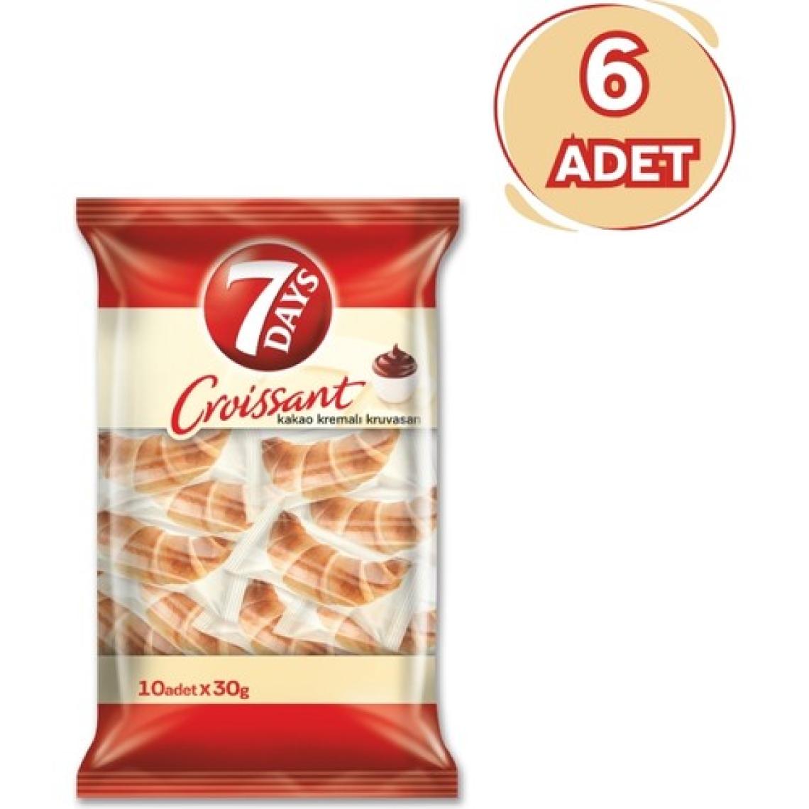 7Days Kakao Kremalı Kruvasan 300 g - 6 Adet