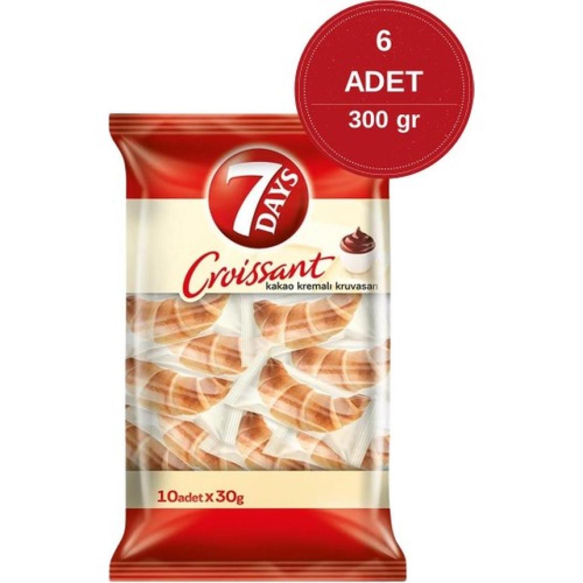 7Days Kakao Kremalı Kruvasan 300 g - 6 Adet