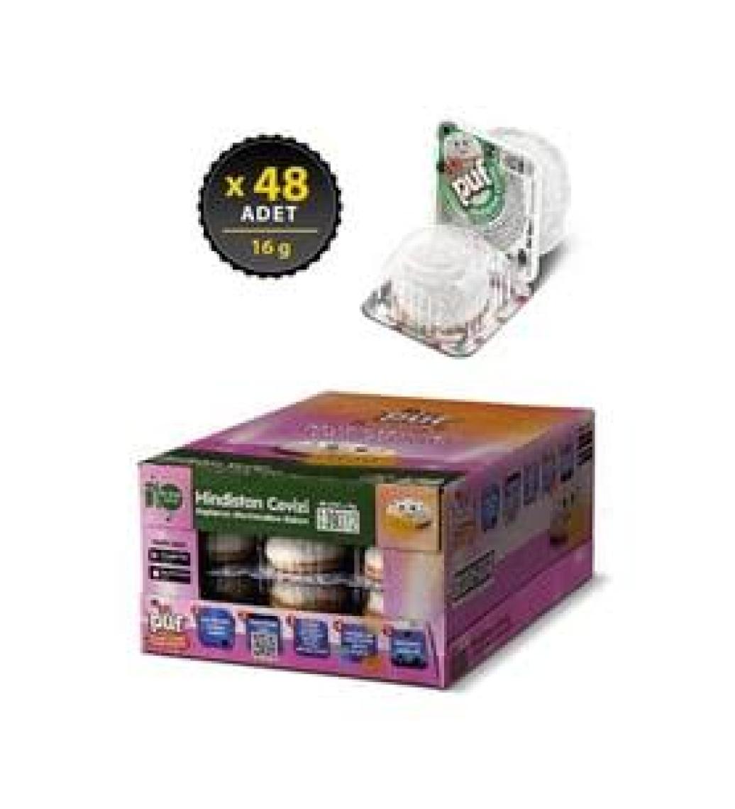 Eti Puf Hindistan Cevizli Bisküvi 16 g x 48 Adet
