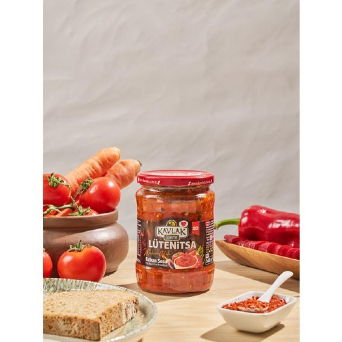 Kavlak Zeytin Kavlak Lütenitsa Aci Balkan Sosu 540 gr