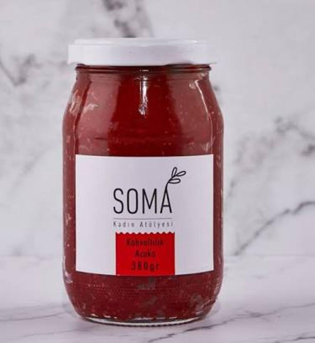 Soma Kadın Atölyesi Acuka Kahvaltılık Salça Sos Katkısız Ev Yapımı - 380 gr