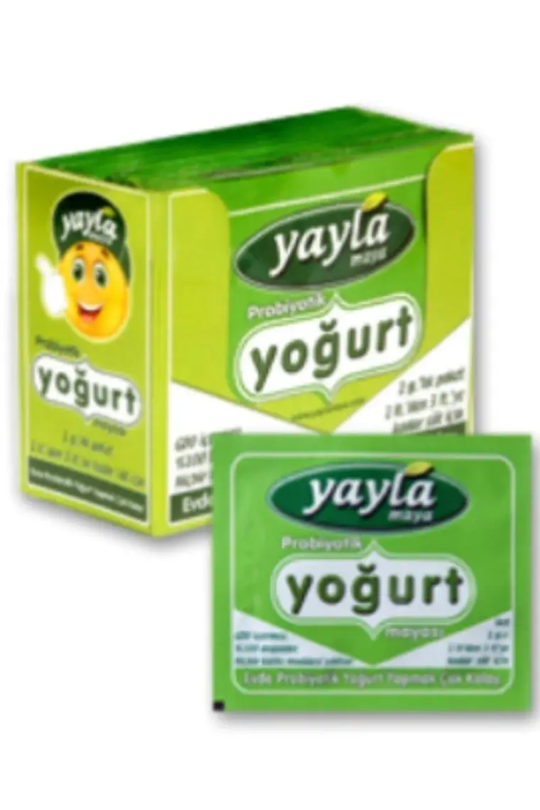 Yayla Maya Probiyotik Yoğurt Mayası 20’li Kutu (20 x 1 gr)