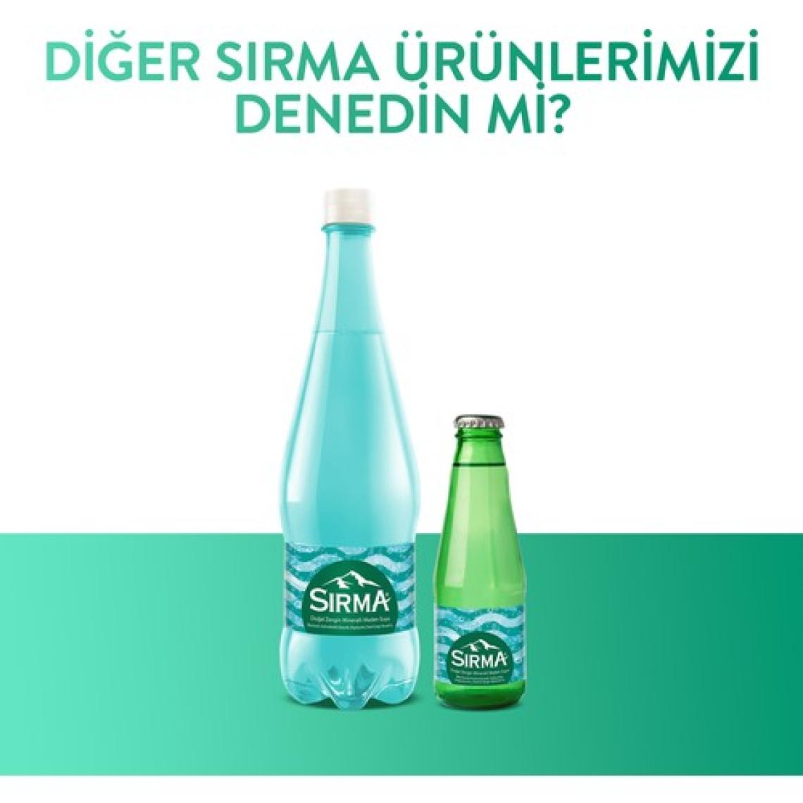 Sırma Doğal Maden Suyu 1 l X 6 Adet