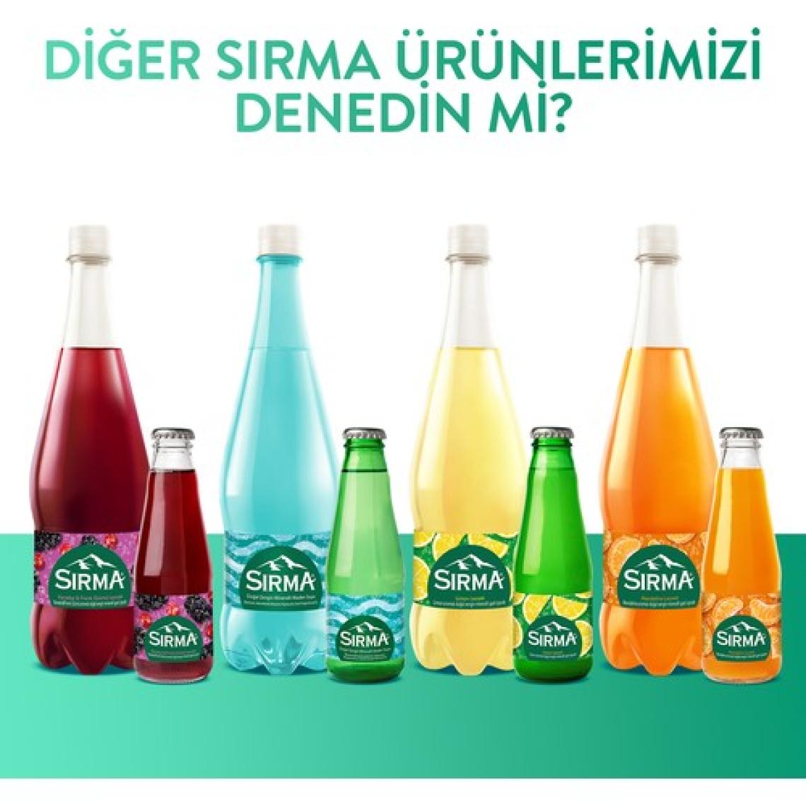 Sırma Doğal Maden Suyu 1 l X 6 Adet