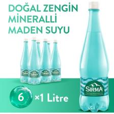 Sırma Doğal Maden Suyu 1 l X 6 Adet