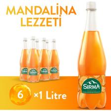 Sırma C Vitaminli Mandalina Aromalı Maden Suyu 1 L X6 Adet
