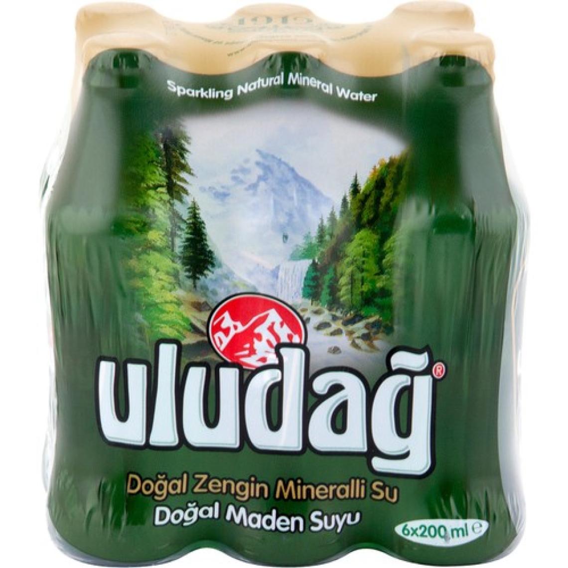 Uludağ Sade Doğal Maden Suyu 6x 200 ml
