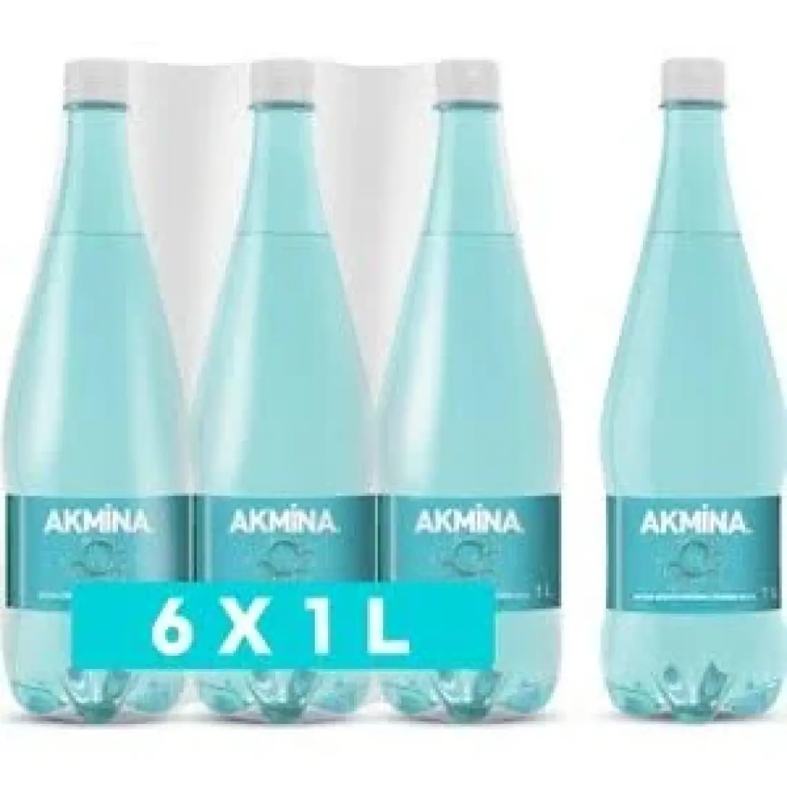 Akmina Doğal Maden Suyu 1 Lt x 6 Adet