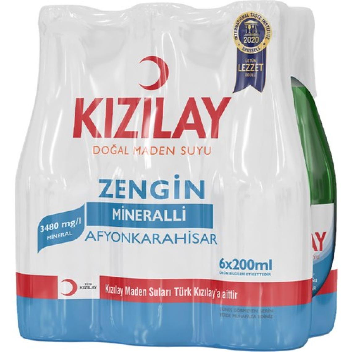 Kızılay Maden Suyu 6 x 200 ml