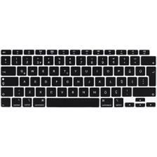 AktarMobile MacBook Air 13 M1 2021 Klavye Koruyucu 13.3" A2337 Uyumlu Türkçe Q Silikon Ped